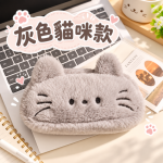 灰色貓咪款療癒桌面文具照